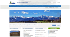 Desktop Screenshot of discoverzakopane.pl